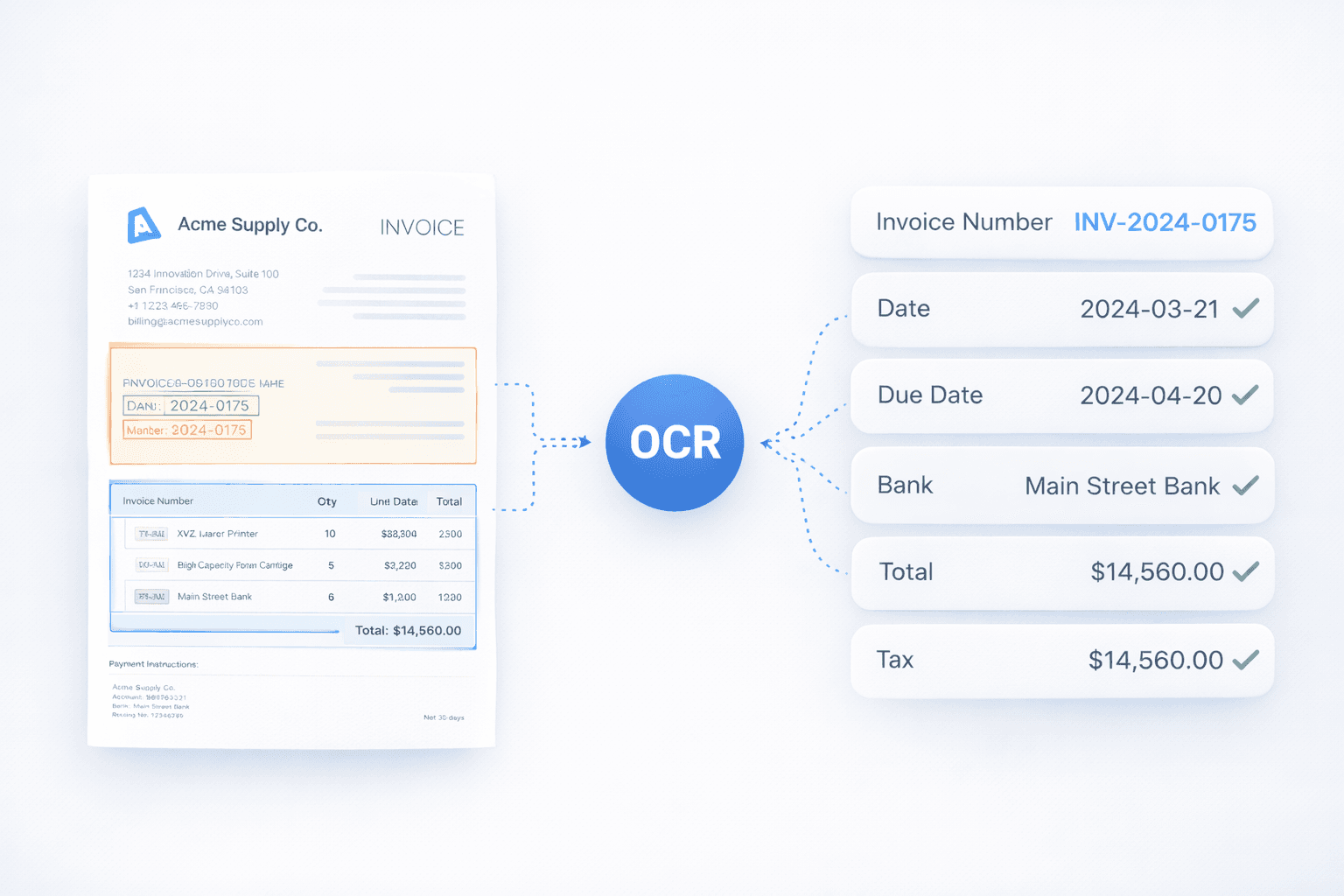 OCR System for Document Workflow Optimization