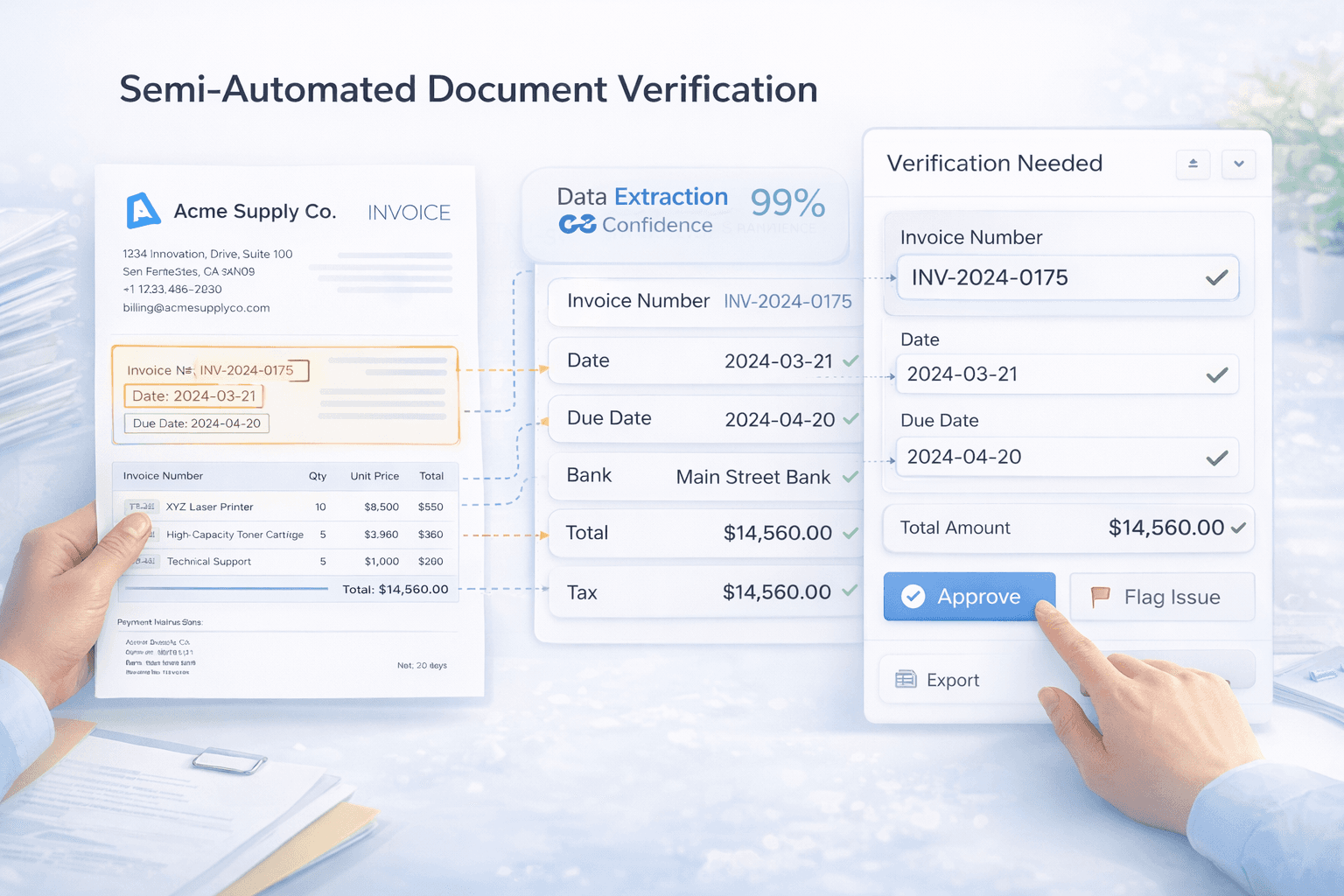 OCR System for Document Workflow Optimization