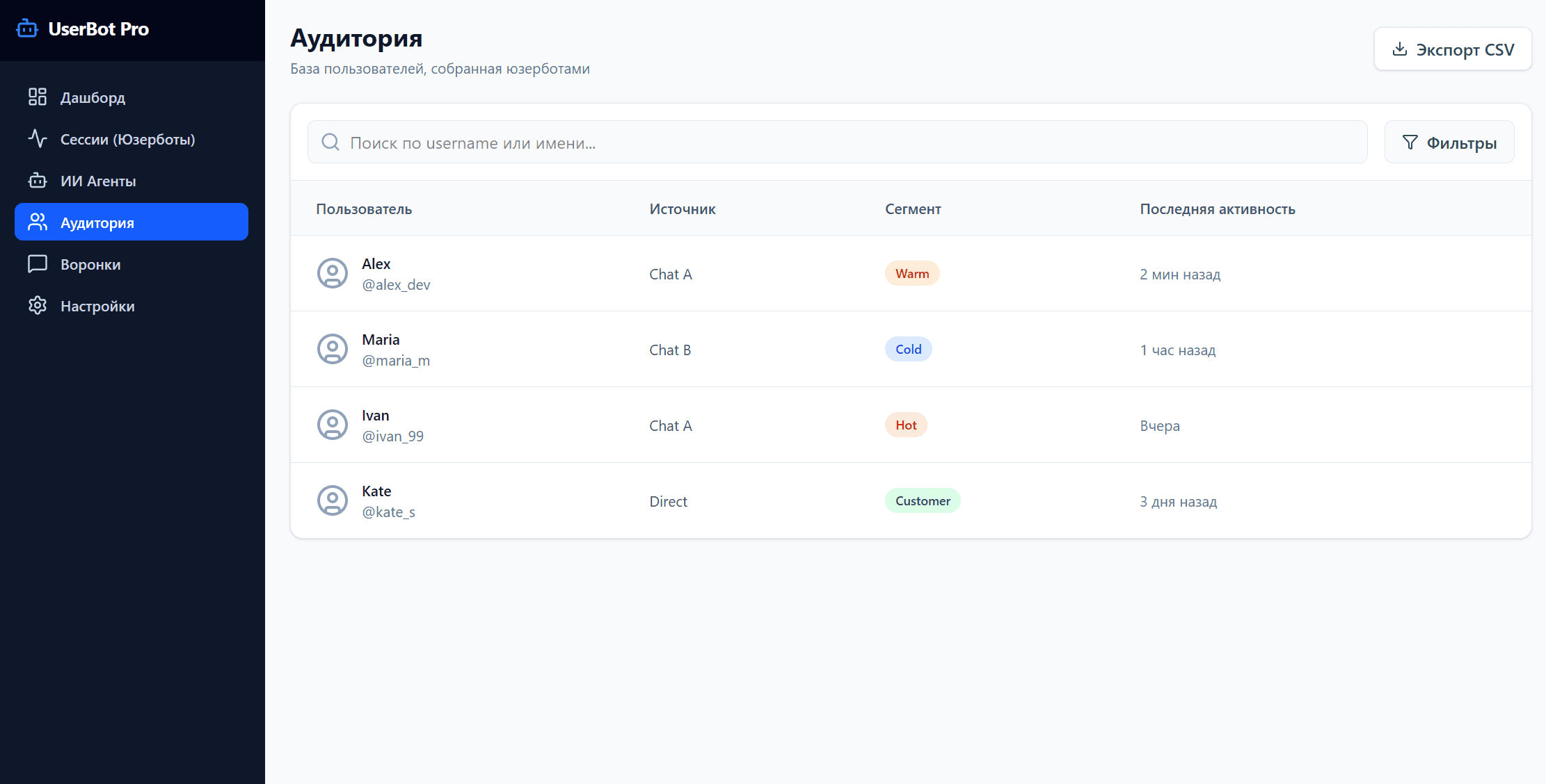 Telegram Userbot Automation Platform